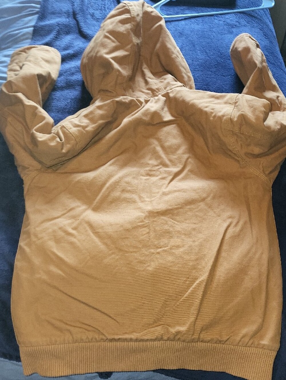 Carhartt Tan Hooded Quilted-Lined Puffer Jacket - Picture 3 of 3